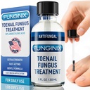 FUNGINIX Toenail Toennail Fungus Treatment Extra Strength - gombaellenes Körömkezelés 10% undecilén sav & Tea Fa Olajjal - Noubled by 15 + Natural Oils & Botanicals - Made in USA (Packaging May Vary)