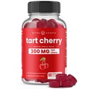 NutraChamps Tart Cherry Gumies - 3000mg Tart Cherry kivonat zellermaggal - Uric Acid Cleanse Supplement - Antioxidáns, Joint Comfort, Rugalmasság, Immune Health, Sleep - 60 Vegan Gumies