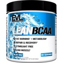 Evlution Stimulant Free Lean BCAA Powder Nutrition BCAA Amino Acids Powder with CLA Carnitine and 2: 1: 1 Elágazó lánc Amino Acids Támogatja az izmok helyreállítását Fat Burn and Metabolisation - Blue Raz