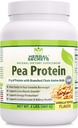 Kräutergeheimnisse Pea Protein Pulver Vanilla Toffee Flavor 2 lbs (Non-GMO) -Unterstützt Energieproduktion und Muskelwachstum - fördert Herz- und Nierenfunktion*