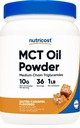 Nutricost Premium MCT Oil Powder (1 LB) (Sózott Carmel) - A legjobb Keto, Ketosis, és Ketogen diéta - Non-GMO és Gluten Free, közepes láncú triglicerid