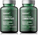 Tinnitus Relief for Ringing Ears, 1200MG Tinnitus Relief Supplement, for hallásvesztés és fülcsengés & Tinnitus Relief, 240 Softgels (2pack)