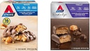Atkins karamell csokoládé nut Roll Snack Bar, Protein Snack, High in Fiber, 2g Sugar, 16 Count & Endulge Chocolate Caramel Mousse Bar, Dessert Favorite, 1g Sugar, High in Fiber, 5 Count