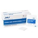 JMU 100 Pack Sterile Gaze Pad 2x2, 8- rétegű, magas abszorbens, nem szőtt, steril Gaze szivacsok