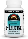 Source Naturals L- Leucine A Free Form Essential Amino Acid Supplement for Energy Support - 60 kapszula