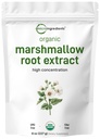 Mikro összetevők Organic Marshmallow Root Powder, 8 Ounce, Filler Free and Traditionally Used, Supports Digestive Gastrointestinalis Health, Non-besugárzott és nincs GMO, Vegan Friendly