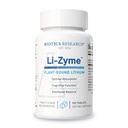 Biotics Research Li Zyme 50 mikrogramm, Lítium, mint egy teljes élelmiszer, fitokémiailag Kötött lítium, Nagyon bioelérhető, Támogatja az agy funkció, memória és hangulattámogatás, 100 tabletta