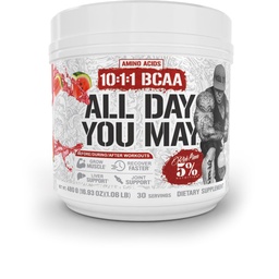 5% Táplálkozás Rich Piana AllDayYouth May BCAA Premium Intra & Post Workout Amino Acids, EAA, Electrolytes Amino Acids 124; Hidratáció, Endurance, Recovery 124; Vegan & Keto 124; 16.9 oz, 30 Srvgs (görögdinnye)