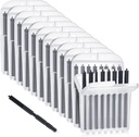 TrelaCo 96 db hallókészülék fül viaszvédő szűrő Cerumen Stop tisztító eszköz tartozékok hallókészülék tisztító készlet Carry Case kompatibilis a Phonak, Widex, Vax csapdák, 12 csomag