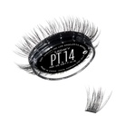 Lashify Plushy Tame 14mm Gossamer Lash in Black, Easy DIY False Flash for a Voluous But Still Natural Look