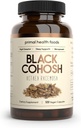 Organic Black Cohosh 1000 mg 60 Servings n.e.124; Menopauza, éjszakai izzadás és alvászavar