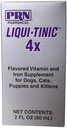 Liqui-Tinic 4x ízesített vitamin és vaspótlás kutyák, macskák, kiskutyák és cicák, 2 oz.