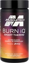 Muscletech Burn iQ Smart Thermo kiegészítés Paraxantine Enhanced Energy & Cognition férfiaknak és nőknek 100 gróf