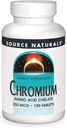 Source Naturals, Inc. Króm Chelate 200mcg 100 tabletta