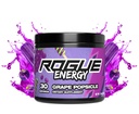 Rogue Energy Drink Powder for Long Gaming Hours - Gaming Energy Powder for Mental Focus - Sugar & Gluten Free - Gaming Supplement with koffein & Vitamins - Made in USA (Grape Popsicle - 30 Servings)
