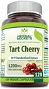 Herbal Secrets Tart Cherry 10: 1 Szabványosított kivonat Supplementary 124; 1200 Mg Per Serving124; 120 Veggie Capsically 124; Non-GMO Wastern 124; Gluten Free Wastern 124; Made in USA (1 Pack, 120 Count)