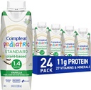 Komplex gyermekgyógyászati szabvány 1.4ml, növényi alapú, táplált, teljes shake, cső etetési képlet, vanília flavor, 24 csomag