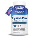 Lysine Cold Sore kezelés ajkak pre- probiotics & VIT C) 124; 1 hónap ellátás