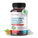 CORTISOL Health - Ashwagandha Magnesium Rhodiola St. John's Wort - Support Restoration, Energy Levels, Brain Wellness 180-day Supply