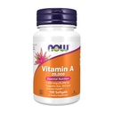 Most kiegészítők, A-vitamin (halmájolaj) 25000 NE, esszenciális táplálkozás, 100 Softgels