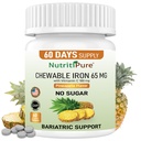 Rágógumi-karbonil 65 mg C-vitaminnal 180 mg (nőknek / férfiaknak) - tabletta ananászízben 60 gróf (1)