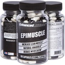 Enhanced Athlete Epimuscle - Természetes anabolikus, Növelése Lean Mass, Csökkentse Myostatin, 250mg Tiszta Epicatechin / 60 kapszula