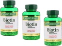 Natings Bounty Biotin 5000µg 150 Rapid Release Softgels (3-as értékcsomag)