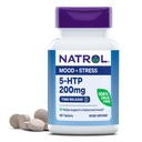 Natrol 5- HTP 200mg, Diétás kiegészítés segít támogatni a kiegyensúlyozott hangulatot, 60 időfelszabadító tabletta, 60 napos ellátás