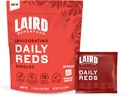 Laird Superfood Antioxident Daily Reds Powder, Free Radical Fighting Blend, C-vitamin, Mangán, 2 szervája gyümölcsök és zöldségek Per serving, 15 csomag