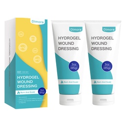 Dimora 2 Packs 6oz Hydrogel elsősegély kenőcs, égési injory Soothing Gel, Skin javítási krém sürgősségi égési, posztoperatív incidensek, zúzódások, sebek