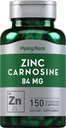 Piping Rock Cink Carnosine Supplementary 124; 84mg