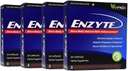 Enzyte ® Natural Man Enhancement Bundle for Quality and Stamina with Asian Ginseng, Ginkgo Biloba, Grape Seed Extract, Horny Goat Weed - 4 Pack Bundle