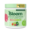 Bloom Nutrition Greens and Superfoods Powder for Digestive Health, Greens Powder, Digestive Enzyme, Probiotics, Spirulina, Chlorella for Bloating & Gut Support, Green Juice, 30 SVG, Erdbeer Kiwi