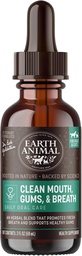Earth Animal Medicinary Liquid Supplement - Clean Mouth, Gums & Breath Herbal Remedies for Dog & Cats - 2 fl oz