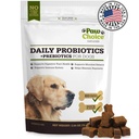 Paw Choice Probiotics for Dogs with Prebiotics - Daily Chews for Gut Health, Digestion, Regularity, and Immune Support - Natural Supplement Treat Made in USA
