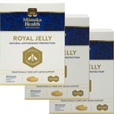 Manuka Health 10hda Royal Jelly 1000mg 365 Kapseln 100% rein Neuseeland Royal Jelly Immun System Booster & unterstützt Hautgesundheit & Vitalität (Pack von 3)