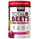 FORCE FACTOR Total Beets Pre- Workout Powder to Boost Energy & Endurance, Növelje az erőt, és javítja a vér áramlás és szivattyúk, Nitric Oxide kiegészítés Beet Root Powder, Görögdinnye, 30 szervadékok