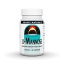 Source Naturals D- Mannose, Potent Urinary Tract & Bladder Health Support *, 500mg - 30 kapszula