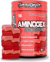 VMI Sports Aminogex Ultra | BCAA Powder | Aminosäuren + Betaine und Glutamin | Aminosäure nach Workout Recovery Drink | Intra Workout Drink mit Elektrolyten | (30 Servierungen) (Rote Frucht Candy)