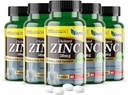 America Medic & Science Chelaced Cink 50 mg kiegészítők (5 csomag 60 tabletta) Immunbooster és erős antioxidáns tabletták felnőttek és nők részére