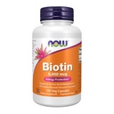 Now Foods by Now Biotin Energy Production 5000 µg - 120 Vcaps