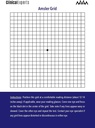 Amsler Eye Grid mágneses háttal - Napi Vision szűrőeszköz Macularis degeneráció & Glaucoma betegek klinikai szakértők (2 csomag)