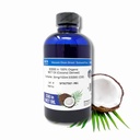 SES Research C60 Organic MCT Oil Coconut Derived - 99.99% Carbon60 - Antioxidáns Nootropic Supplement - For Longevity - Sleep - Energy & Immunity 4Oz