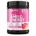 Optimum Nutrition Amino Energy - Előedzés zöld tea, BCAA, Amino Acids, Keto Friendly, Green Coffee Extract, Energy Powder - Görögdinnye, 65 szerváció (Packaging May Vary)
