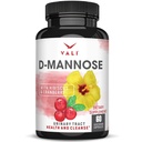 VALI D- Mannose 1000mg vizeletvizsgálat egészségügyi képlet. Organic Cranberry Fruit Powder & Hibiscus. Egészséges hólyag, Natural Cleanse, Fast Detox Flush, Herbal UT funkciótámogató tabletták. 60 Veggie kapszula