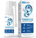 TUHIMO Tinnitus Relief für Ringen Ohren, Tinnitus Relief Ohr Tropfen, reduzieren Ohr Lärm und verbessern Hören,30ml