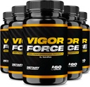 (5 csomag) Vigor Force for men, Vigor Force High Performance Formula, Official Vigor Force Férfi Pills 8.50, Premium Összetevők Maximális Hatékonyságért, Vigor Force Reviews VigorForced (300 kapszula)