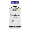 21. Century L- Arginine 1000mg, Maximális hatáserősség 100 ea