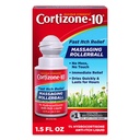 Cortizone- 10 Maximális hatáserősség Itch Relief Masszázs Rollerball, 1% hidrokortizon, Fast- Action, Anti- Itch Liquid for Bug Bites, Kiütés, Ekzema, Psoriasis, Poison Ivy, Oak, Sumac, 1,5 fl. oz