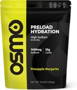 Osmo Predload Hydration Pre Workout Powder Pouch - Tartalmazza a magas nátrium-bikarbonát, magnézium, kálium, szénhidrát és vitaminok, Cane Sugar, Beat Cramps & Dehidration - Ananász Margarita (Pouch)